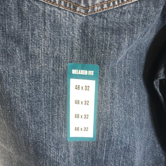 Carhartt Relaxed Fit 5-Pocket Jeans Mens Size 46x32 Straight Leg New BD5119-M - Picture 4 of 7